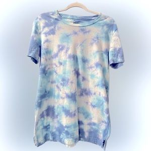PINK Tie-dye T Shirt (Women, XS)